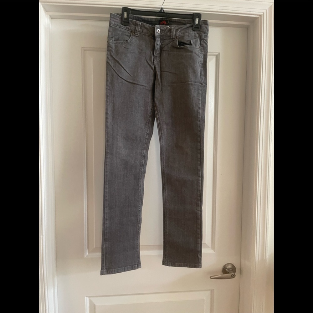 Straight leg jeans